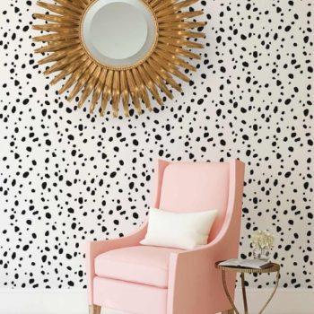 Fabulous Black and White Wallpapers-Painted by Kayla Payne