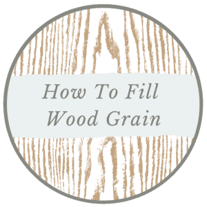 How to fill wood grain, how to hide wood grain on cabinets