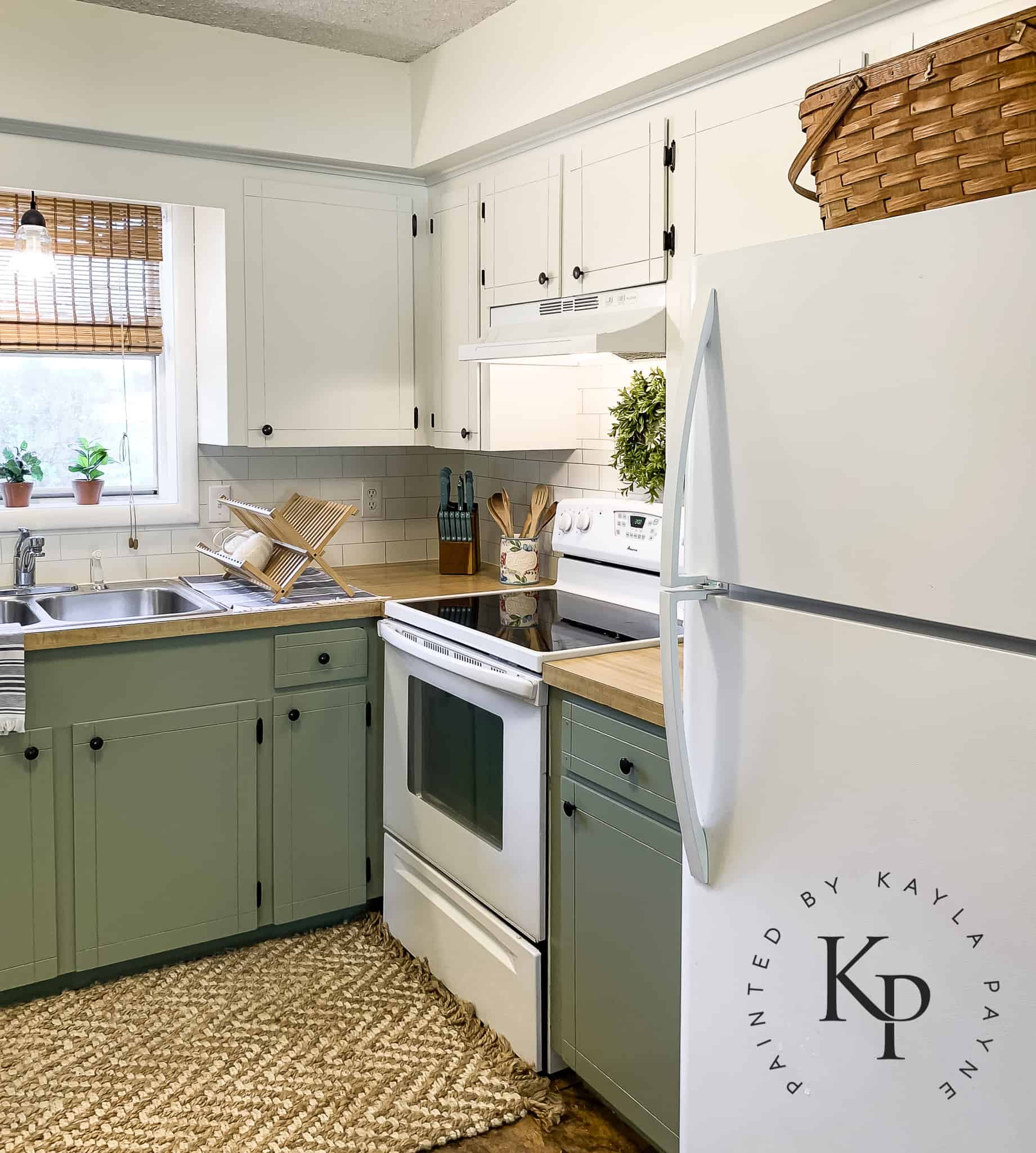 Big Kitchen Refresh On A Tiny Budget! - Painted by Kayla Payne