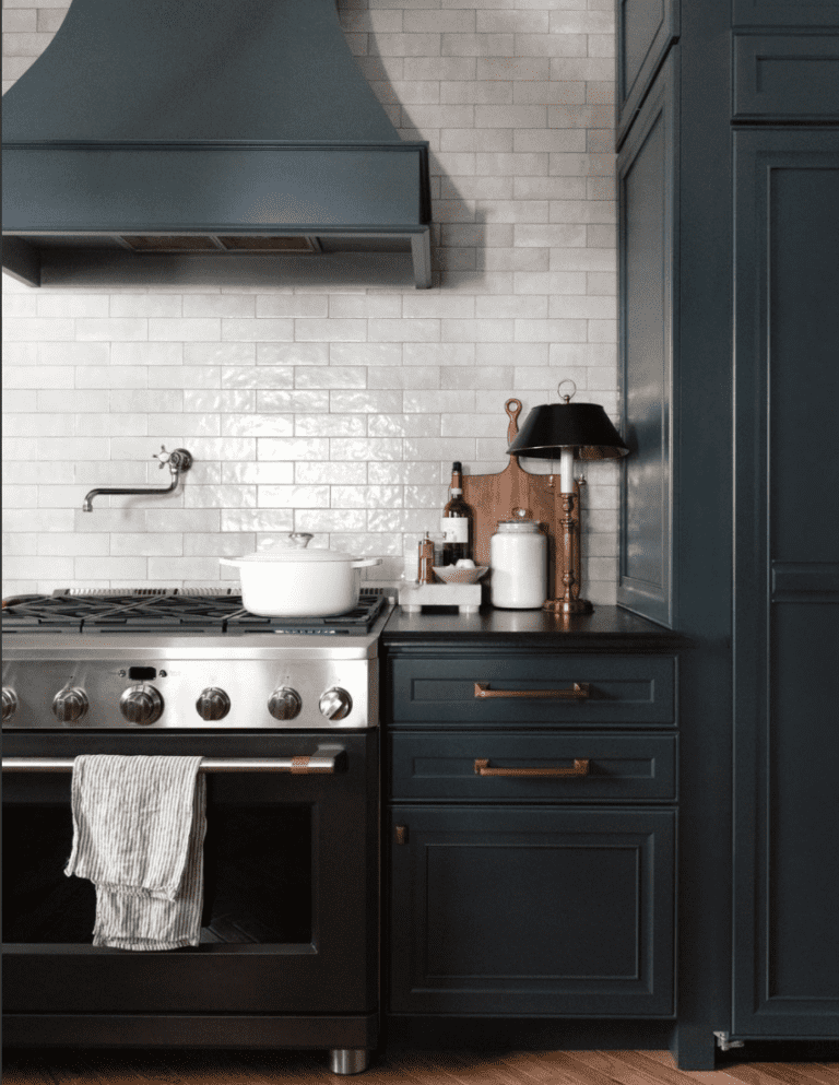 kitchen countertop lamp ideas - Painted by Kayla Payne