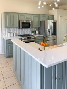 Green Kitchen Cabinets - Sherwin Williams Evergreen Fog