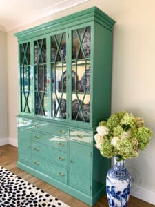 modern china cabinet makeover